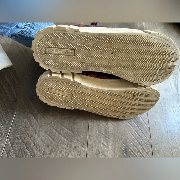 FARM Rio Leopard Mushroom Flatform High Top Sneaker in Leopard Mushroom Black 10 - Picture 5 of 5